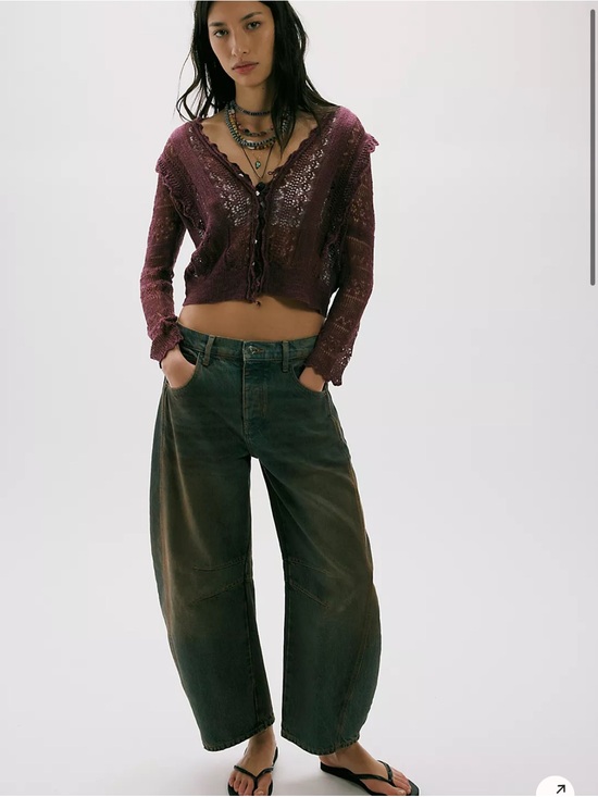 Free People Denim - We The Free Good Luck Mid-Rise Barrel Jeans